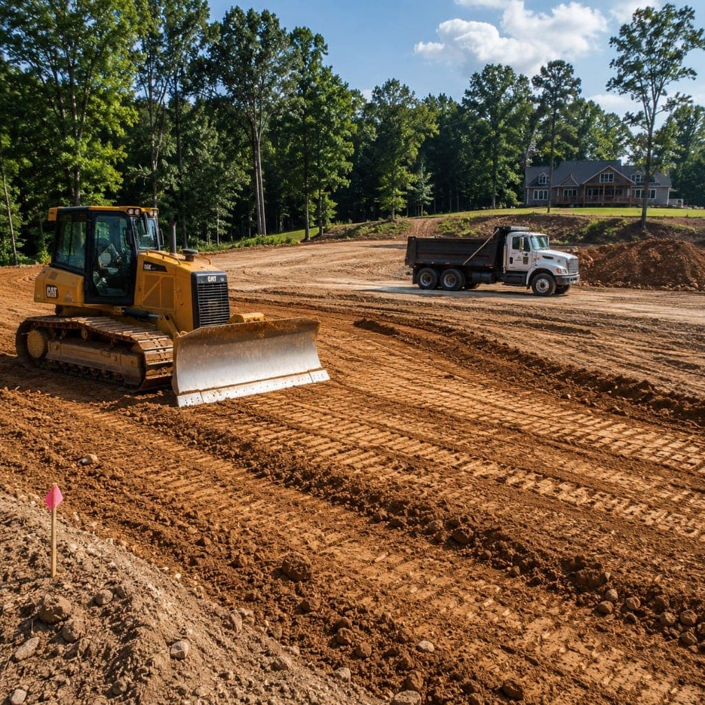 Building Pad Grading service
