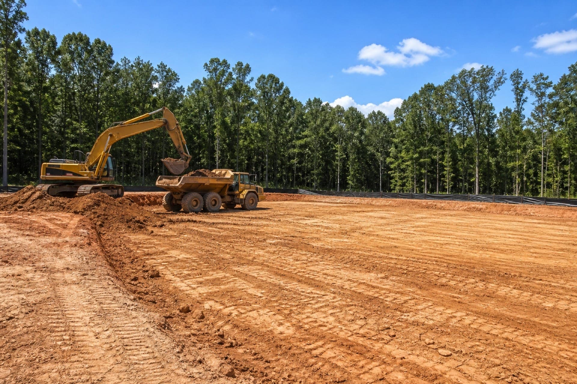 Construction Site Preparation service